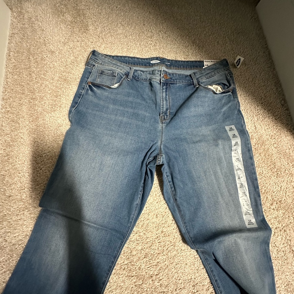 Boot cut jeans